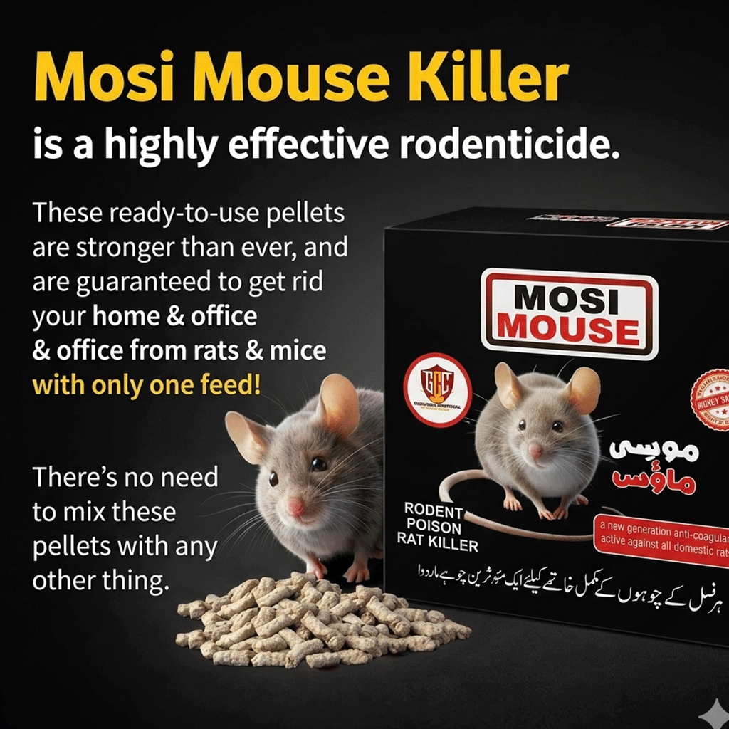 Mosi Mouse Killer + Free Mouse Pad