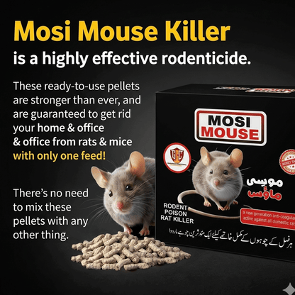 Mosi Mouse Killer + Free Mouse Pad