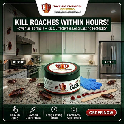 Power Gel Cockroach Killer Gel