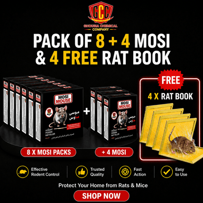 Mosi Mouse Killer + Free Mouse Pad - GhousiaChemical
