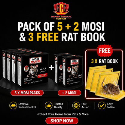 Mosi Mouse Killer + Free Mouse Pad - GhousiaChemical