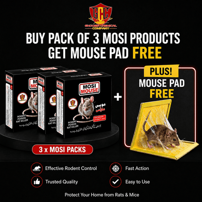 Mosi Mouse Killer + Free Mouse Pad - GhousiaChemical